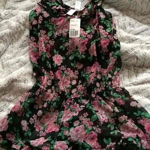 Forever 21 swimsuit coverup+free gift